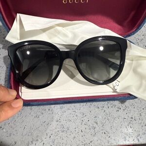 Gucci Women's Cateye Black Eyewear